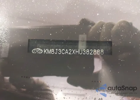 2017 Hyundai Tucson Eco from USA, damaged, VIN KM8J3CA2XHU382888